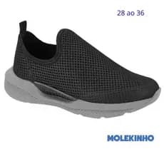 TÊNIS INFANTIL MENINOS  SLIP ON CALCE FÁCIL MOLEKINHO 2850.107/2864.100