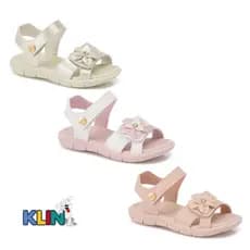 PAPETE SANDÁLIA INFANTIL MENINAS KLIN  171259000
