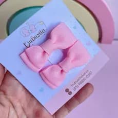 parzinho para bebê presilha infantil criança menina laço pequeno