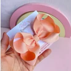 laço grande laçarote cabelo menina presilha infantil
