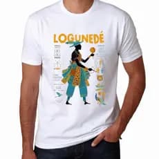 Camiseta camisa Orixa Logun Edé Oxossi Ogum Candomblé umbanda