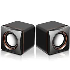 💻🎶Caixa Caixinha De Som Para Computador Notebook Pc 6w Usb P2Home Office