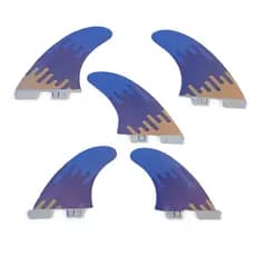 Quilhas Tri Quad Encaixe Fcs 2 Cinco 5 quilhas Fin Nacional Pavani large grande