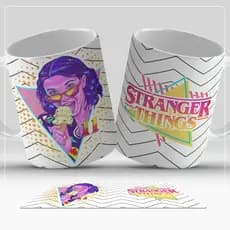 Caneca personalizada Stranger Things Cerâmica
