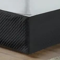 Saia Box Matelada Ultrassonica Casal Protetor - Preto