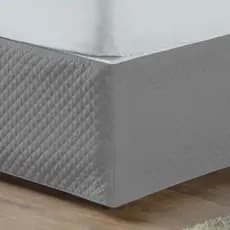 Saia Box Matelada Ultrassonica Casal Protetor - Cinza