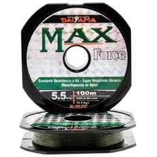 Linha monofilamento Max Force  e Maxima Força Kawana varias medidas a sua escolha 100mt