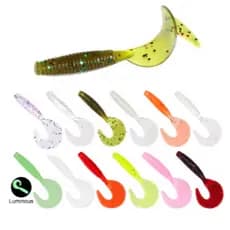 Isca Soft shad grub 10 unidades