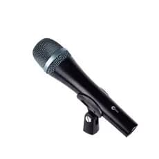 Microfone com fio e945, dinâmico, versatilidade de qualidade profissional para apresentações ao vivo e gravação