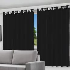 Cortina Blackout Cortina Térmica Tela Escura 280x280cm Jogo De Quarto