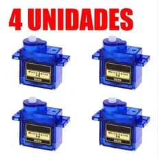 Kit 4 Micro Servos 9g Aeromodelo