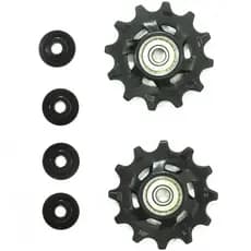 Roldana cambio traseiro rolamentado absolute bike mtb 9/10/11/12 velocidades par