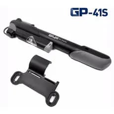 Bomba de ar Bicicleta com Medidor Calibrador Giyo gp41 Mtb Speed Bike Valvula Grossa ou Presta Fina