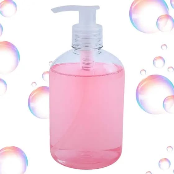 Porta Sabonete Frasco Dispenser Liquido Resistente Multiuso 500Ml Pump Cristal Unidade