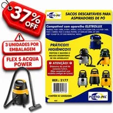 KIT 3/6/9/12 Filtro aspirador Electrolux 2177 previne acaro cuida Motor ambiente limpo A10 CLEAN CAR