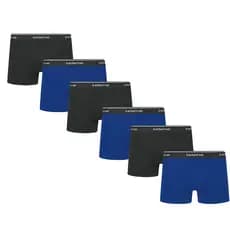 6 Cuecas Boxer Adulto Box Selene Com Em Algodão Com Elastano Com Cós Em Elástico
