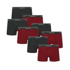 8 Cuecas Boxer Adulto Box Selene Com Em Algodão Com Elastano Com Cós Em Elástico