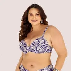 Biquíni Sutiã Avulso Uv Modelagem Confortável Plus Size