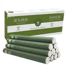 Moxa Bastão Artemísia Moxaterapia Premium 10 Bastões Moxabustão Charuto terapia natural acupuntura