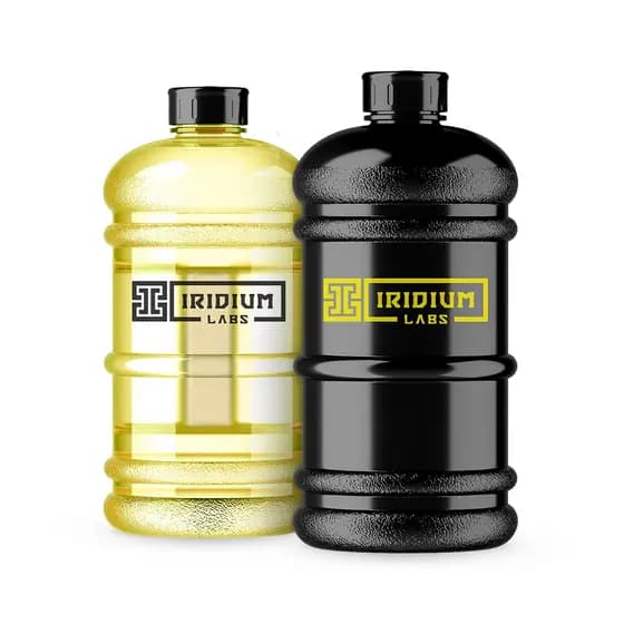 Kit 2x Garrafa Galão 2,2 litros - Hidratação Prática - Esportes e Academia - Iridium Labs