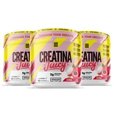 Kit 3x Creatina Juicy 210g - Iridium Labs