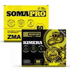 Termogênico Kimera Thermo 60 comprimidos e Soma Pro 60 comprimidos Iridium Labs