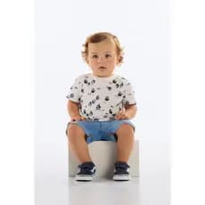 Camiseta para Bebê Menino Quimby