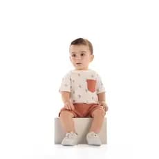Conjunto Bebê Camiseta e Bermuda Quimby