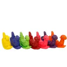 Parquinho Infantil Gangorra Minhoca/centopéia Divertida- Gangorra Plástico Com Proteção Uv-gangorra