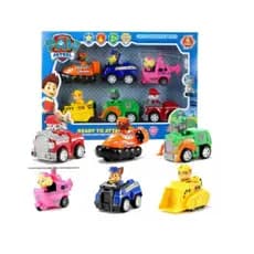 Kit Completo de Carrinhos de Brinquedo Patrulha Canina – Desenho dos Cachorrinhos