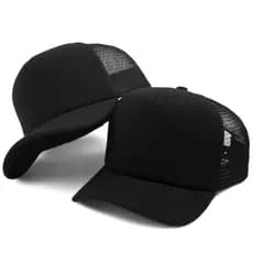 Boné Trucker Liso Barato Telinha Com Aba Curvada Masculino Redinha Feminino Com Ajustador Original