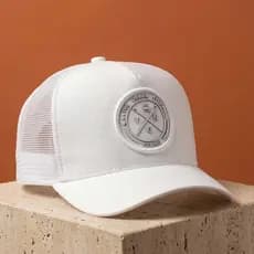 Boné Masculino Young Trucker De Telinha Com Ajuste Aba Curva Ajsutavel Premium