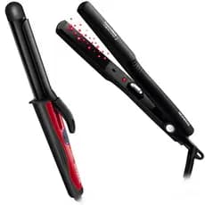 Modelador de Cachos Mondial Red Infinity EM-12+ PRANCHA ALISADORA MONDIAL P-15