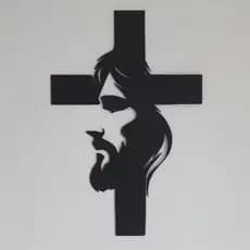 Jesus | face | Páscoa | Quaresma | natal | Cristo - Decoração Religiosa Moderna