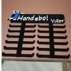 porta medalhas handebol | handball | medalhas | esporte | campeonato