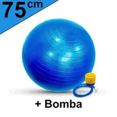 Bola Suíça De Pilates Funcional Yoga 75cm Suporta 150kg + Bomba