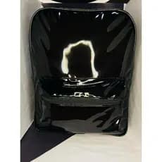 Mochila Cristal Preta Com Bolso.