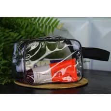 Necessaire Transparente Enfermagem Bolsa Necessaire de Plástico. VARIAS CORES