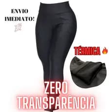 Calça Feminina Montaria Legging Peluciada Calça Quente Inverno Zero Transparência