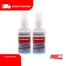 Anti Embaçante Wurth Vidro Box Óculos Espelho Kit 2 Unidades