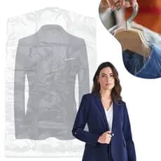 Sacos Plásticos Kit Com 50 Unidades Roupa Lavanderia 60 x 95cm