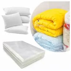 Kit 20 Sacos Plásticos Para Edredom Cobertor Roupas 75x90cm