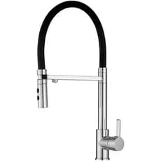 Torneira Gourmet Cozinha Flexível Misturador Monocomando Saída para Água Filtrada Suporte Magnético