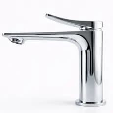 Torneira de Banheiro Lavabo Misturador Monocomando Paris Cromo Premium Totalmente em Metal