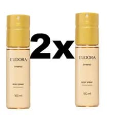 Kit 2x bodyspray Imensi Eudora 100ml custo beneficio perfume barato original
