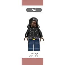 Minifigura Luke Cage - Defensores / XH713 SUPER RARO "Compatível com Lego"