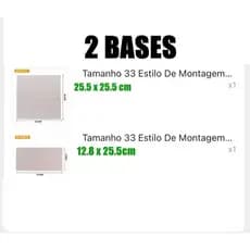 Lego Classic 2 Bases de Construção Branco "Compatível com Lego"