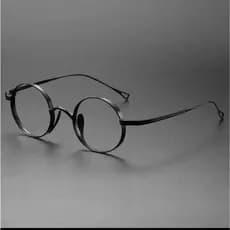 01 Oculos rustico com armação retrô elegante