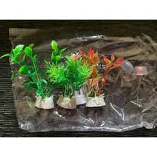 03 Plantas Artificiais de Aquário