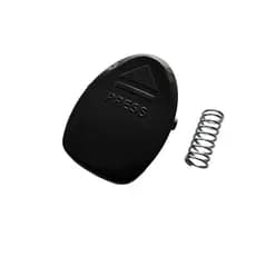 Botão Trava Aspirador Electrolux Stk12 Powerspeed Preto + Mola